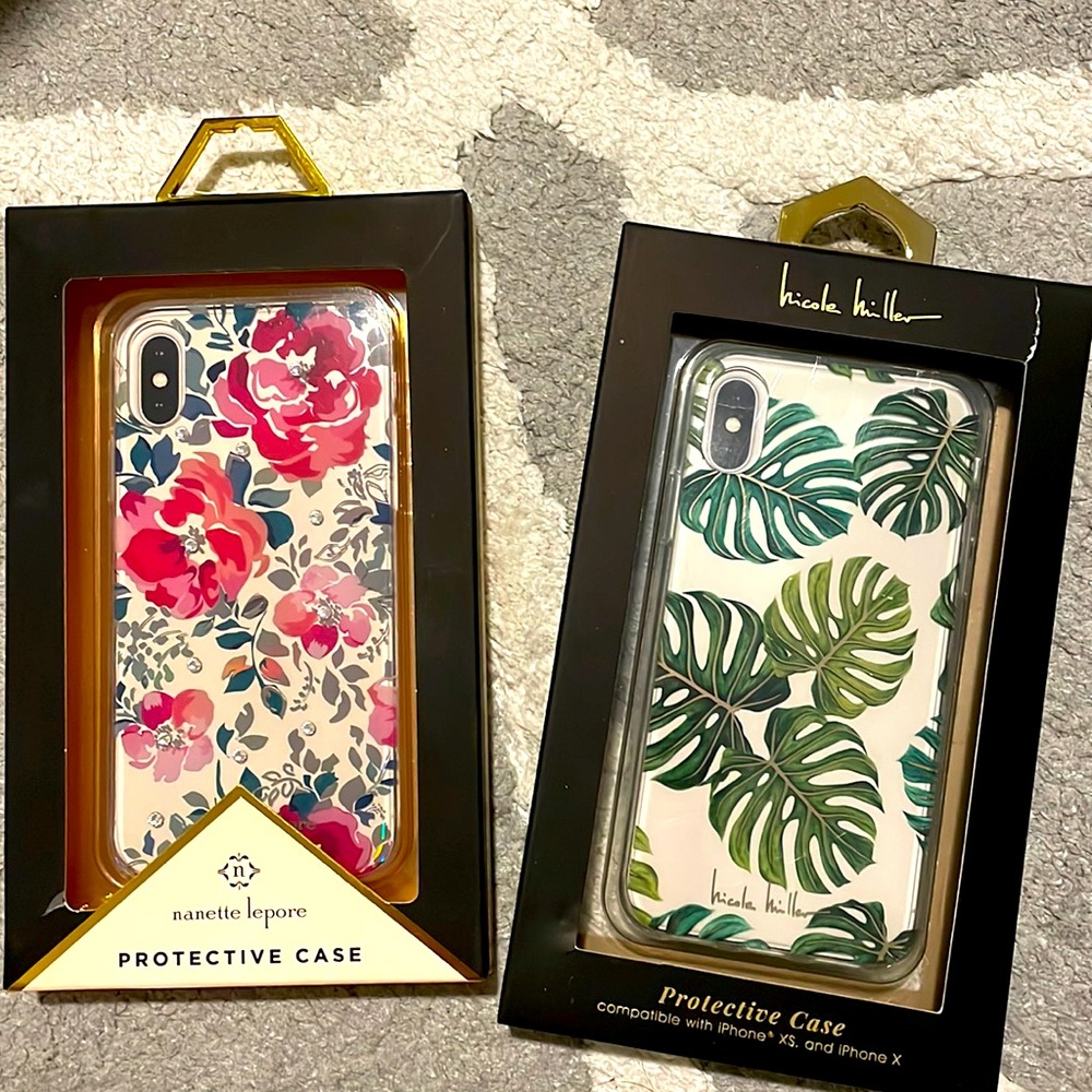 *TWO* BRAND NEW (unopened) IPHONE XS Cases